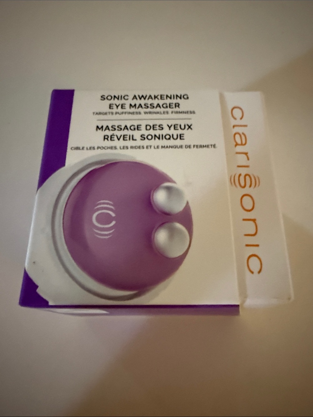 Clarisonic Eye Massager - Purple with Silver Nodes